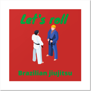 Let's roll - BJJ Posters and Art